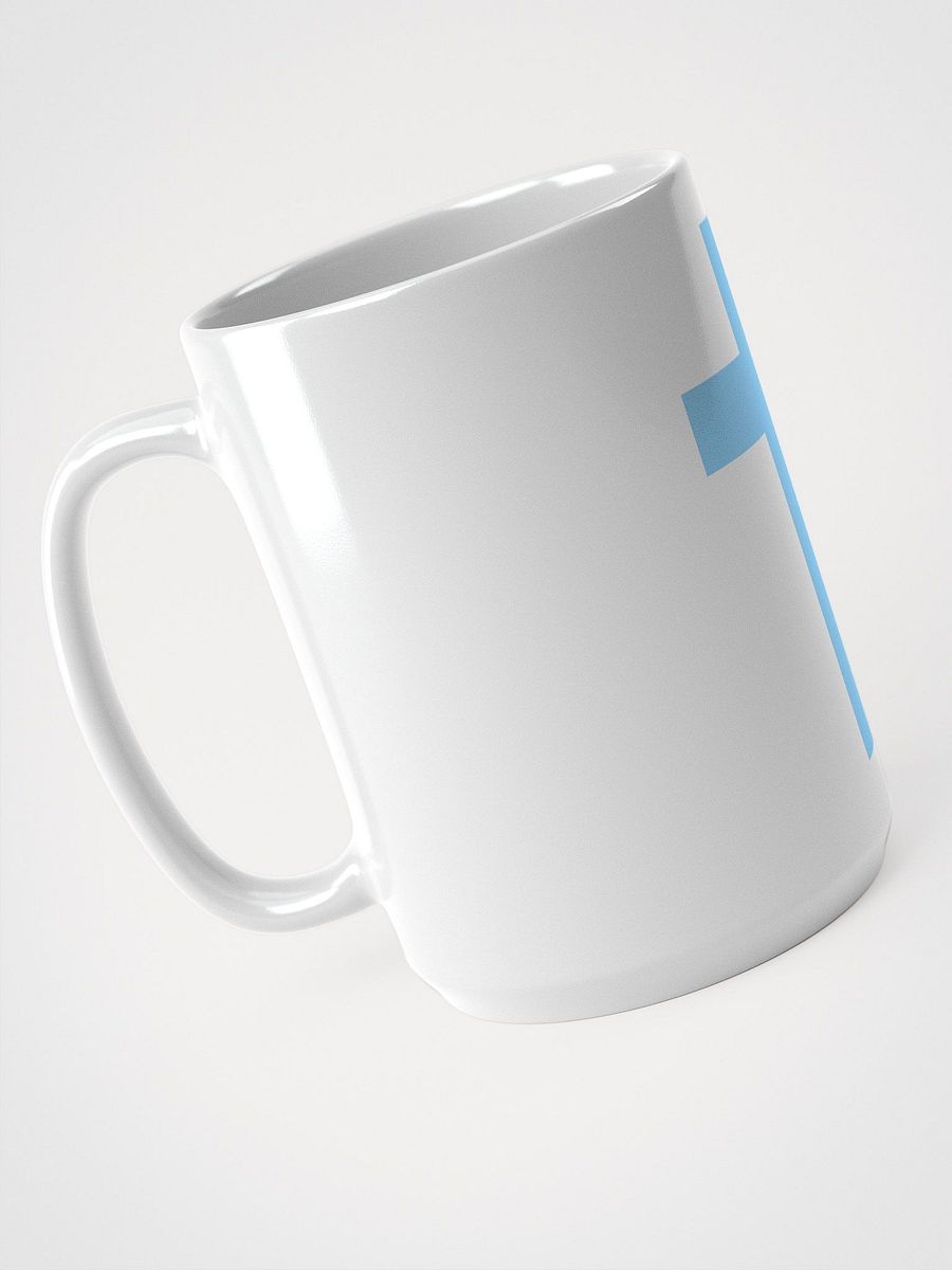 A Lift Blue Sky Cross – Peaceful Christian Faith Design Cup product image (3)