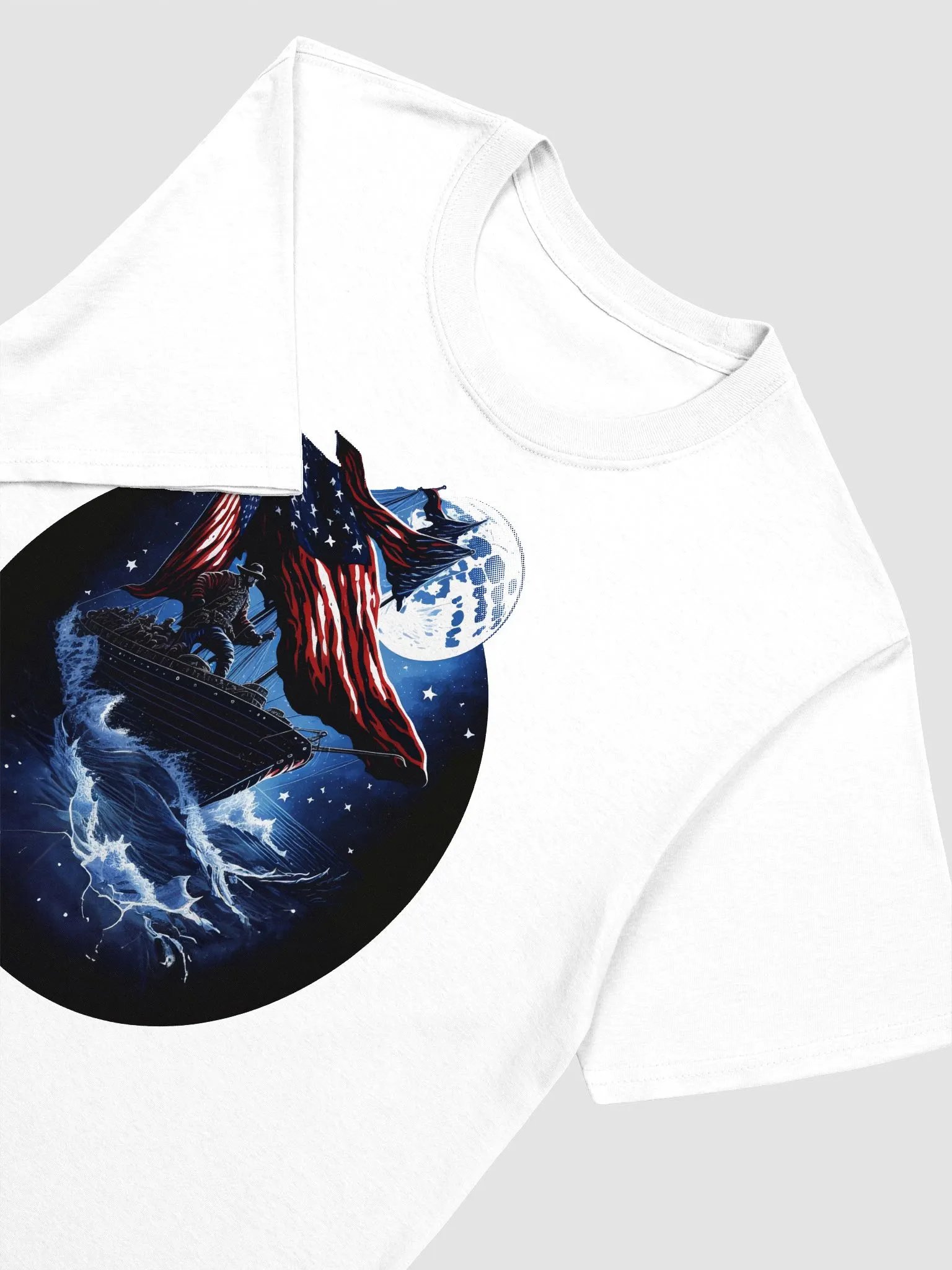 Patriotic American Sailor T-Shirt product image (24)