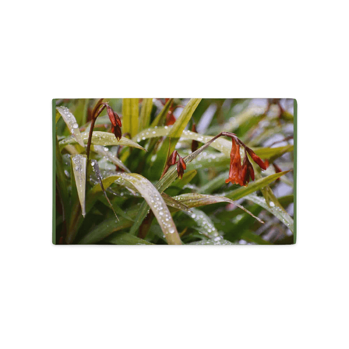 Premium Pillow Case: Höstlilja Raindrops product image (1)
