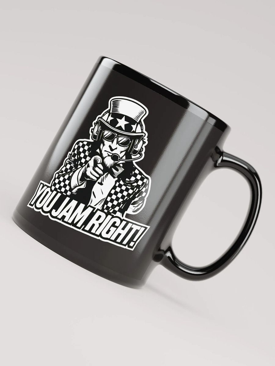 YOU JAM RIGHT! – Glossy Black Mug product image (8)