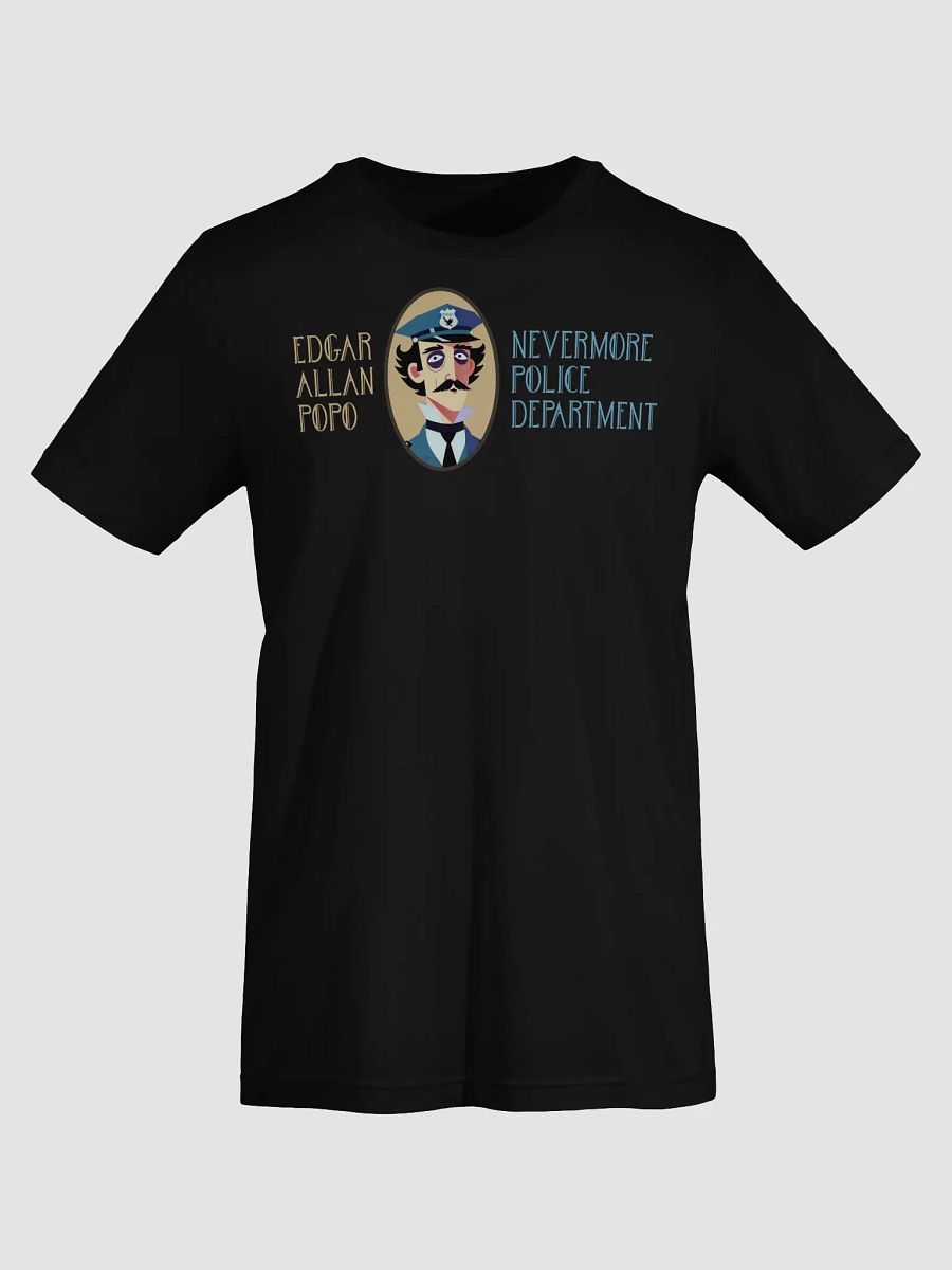 Edgar Allan Popo Nevermore Police T-Shirt product image (14)
