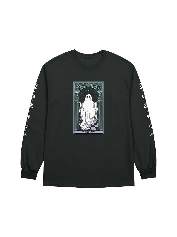 The Ghost Tarot Card Long Sleeve product image (1)