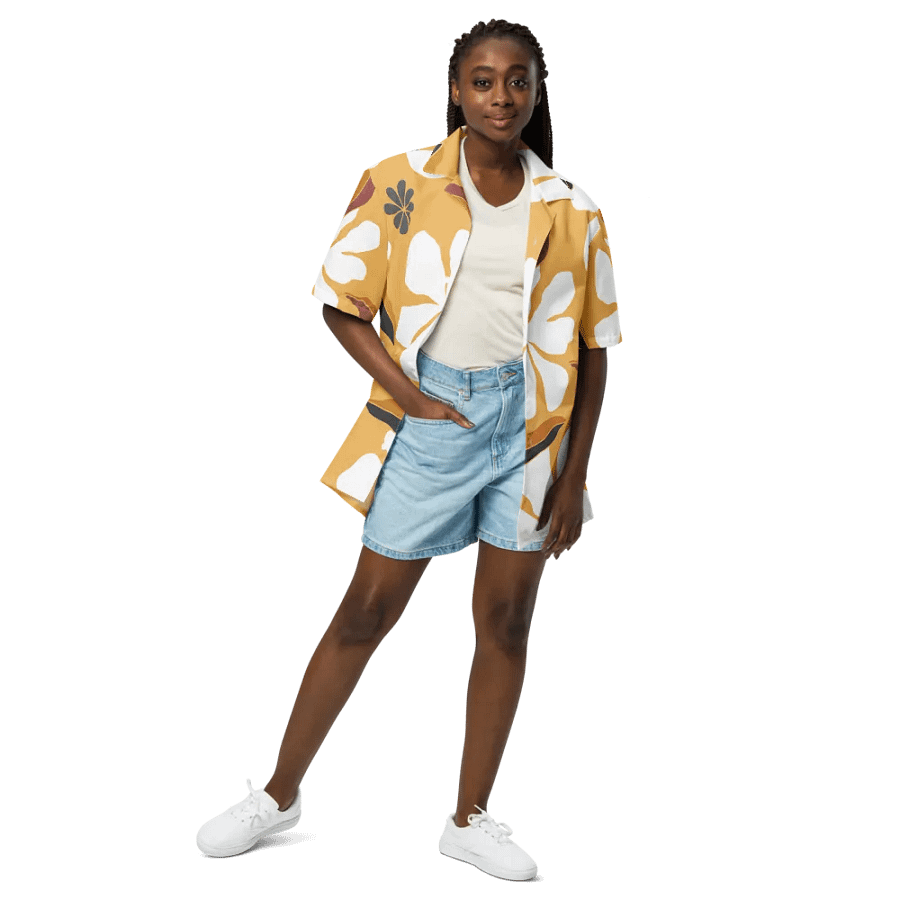 Tropical Breeze Floral Hawaiian Shirt product image (3)