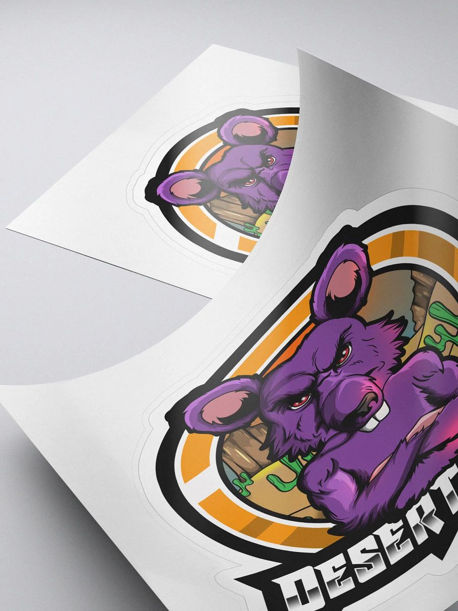 DesRat33 Logo Sticker product image (4)