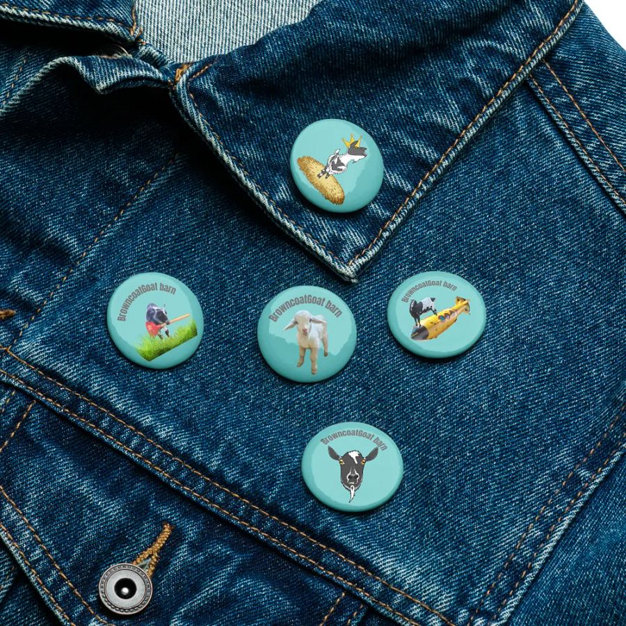 Goats Pin Button Set product image (4)