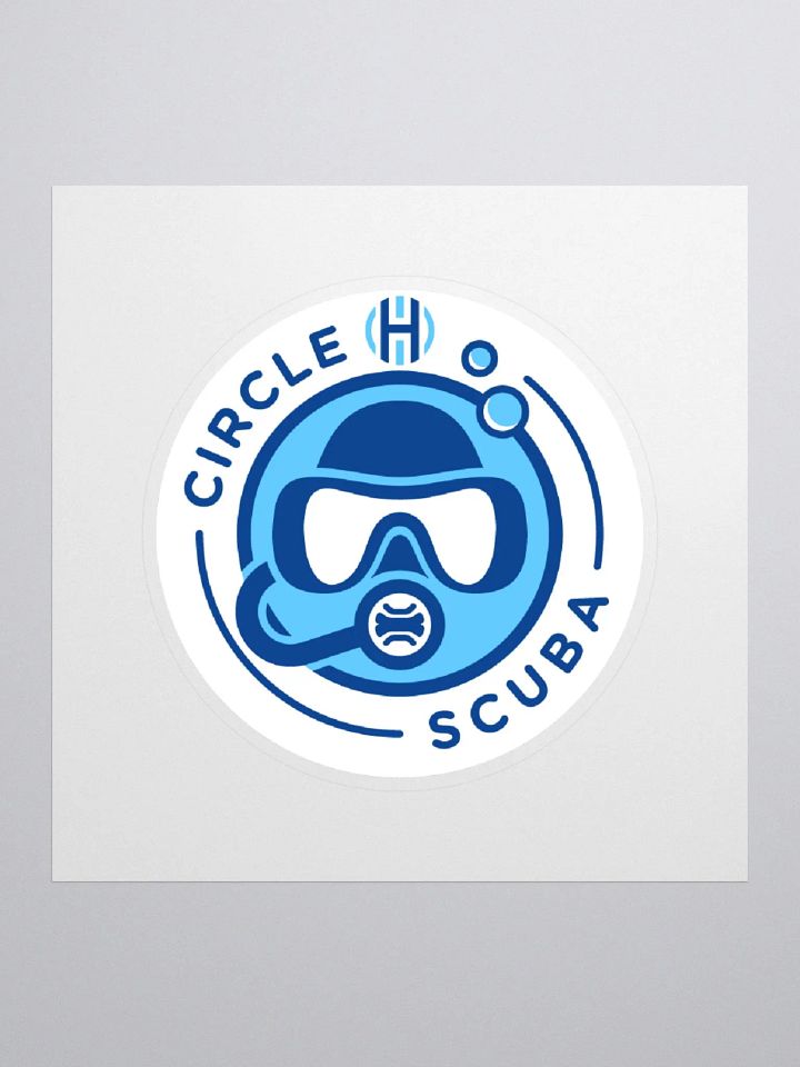 Circle H Scuba Sticker product image (1)