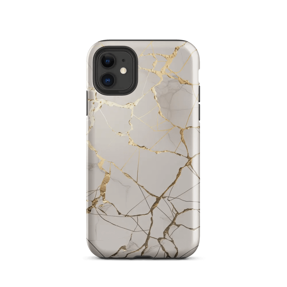 Luxe Gold Kintsugi Tough iPhone Case product image (47)