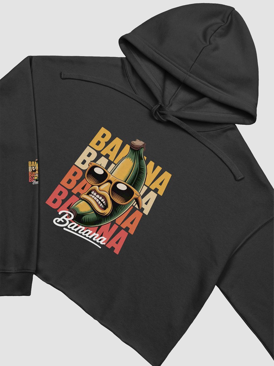 Cool Banana Vibes Crop Hoodie product image (12)