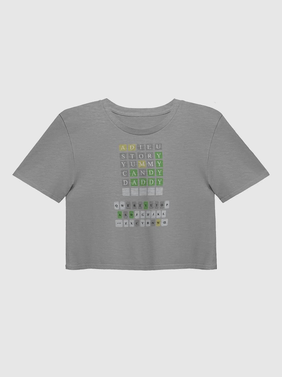 Wordle Cropped Top product image (1)