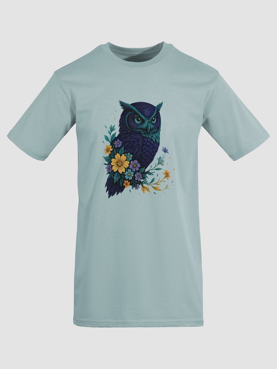Naturecore Owl T-Shirt With Wildflower Meadow And Rustic Charm product image (39)