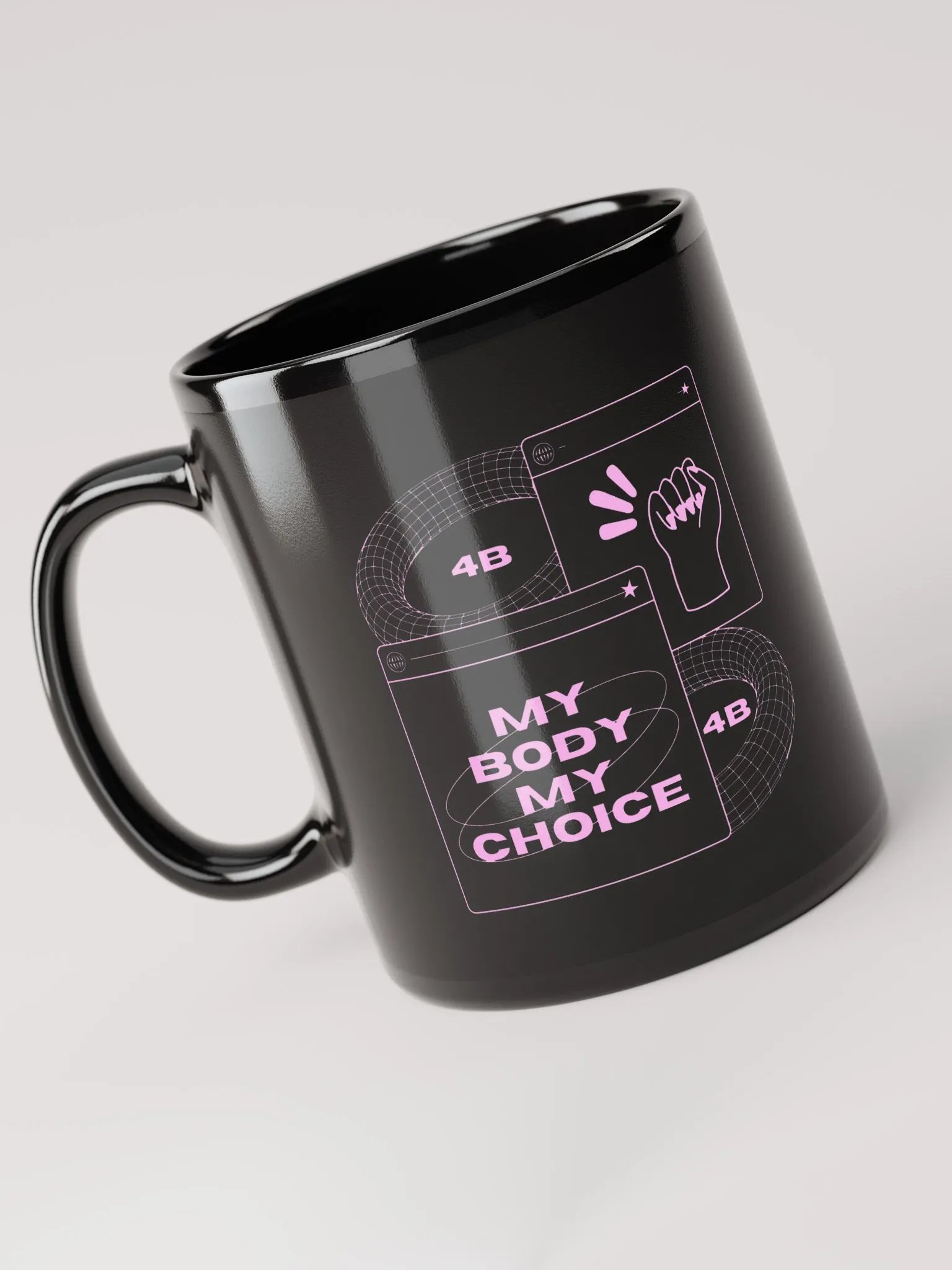 4B Empowerment mug. My body my choice. product image (2)