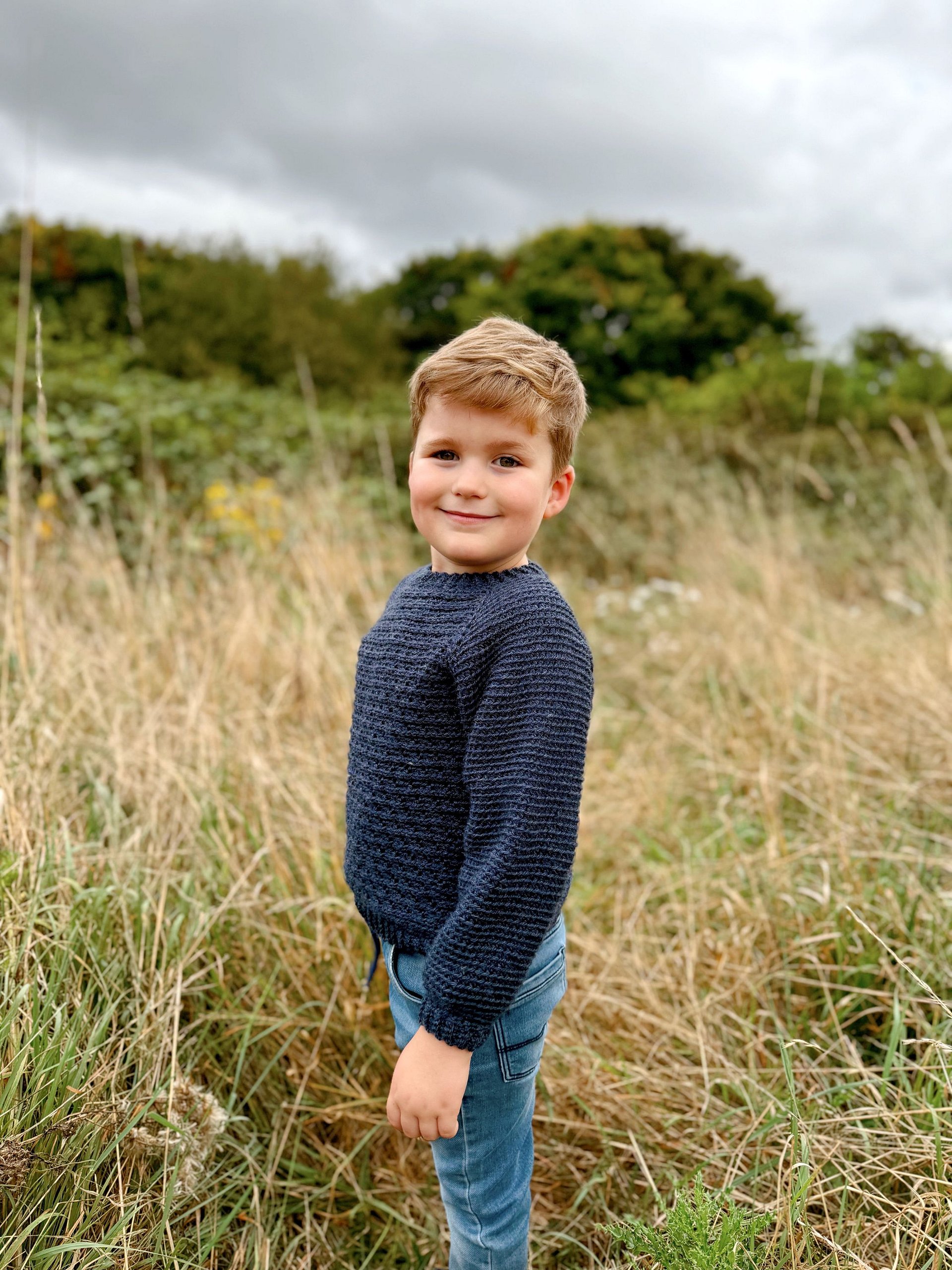 Mystical Sweater / Easy Raglan Child Sweater Crochet Pattern product image (4)