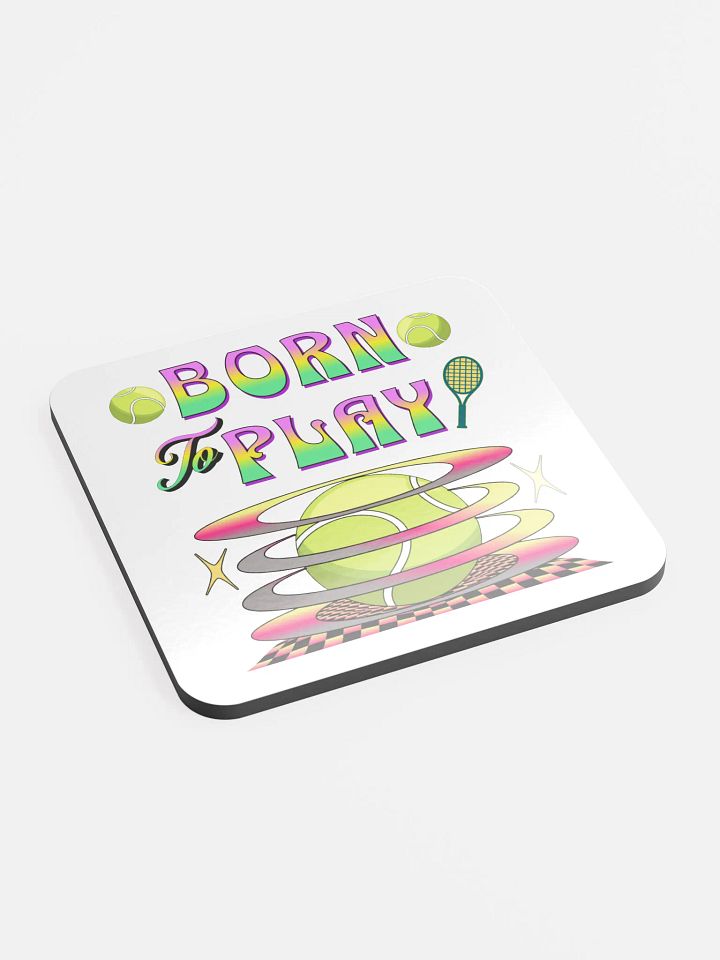 Born To Play Tennis Swing & Sip Coaster Set product image (2)