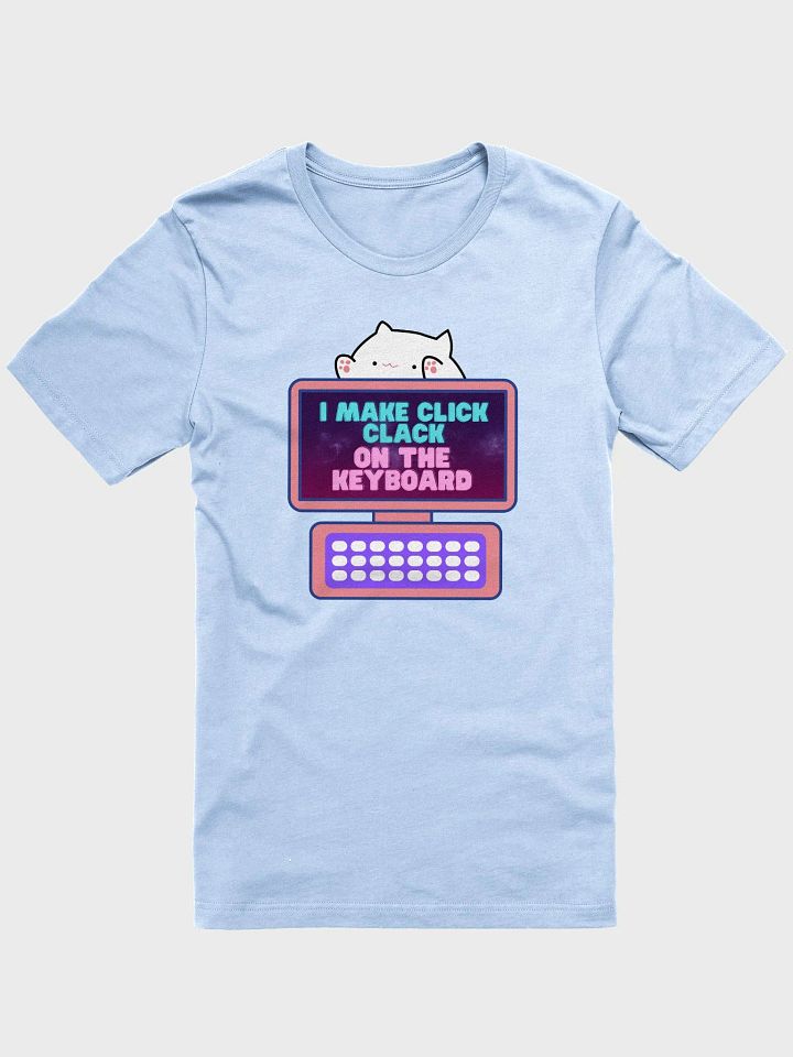 Click Clack Bongo Cat Supersoft 100% Cotton Printed Tee product image (9)