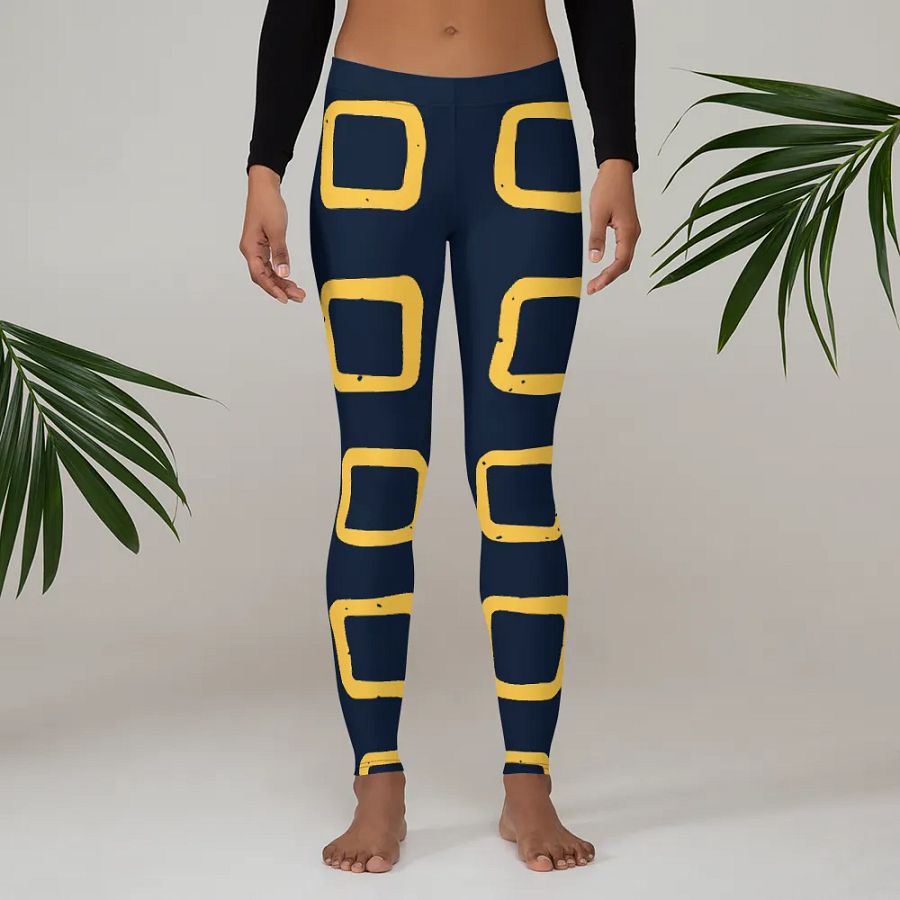 Sketchy Squares All-Over Leggings product image (3)