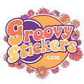 Groovy Stickers, Hippy Stickers, groovy T-shirts, Groovy Hoodies