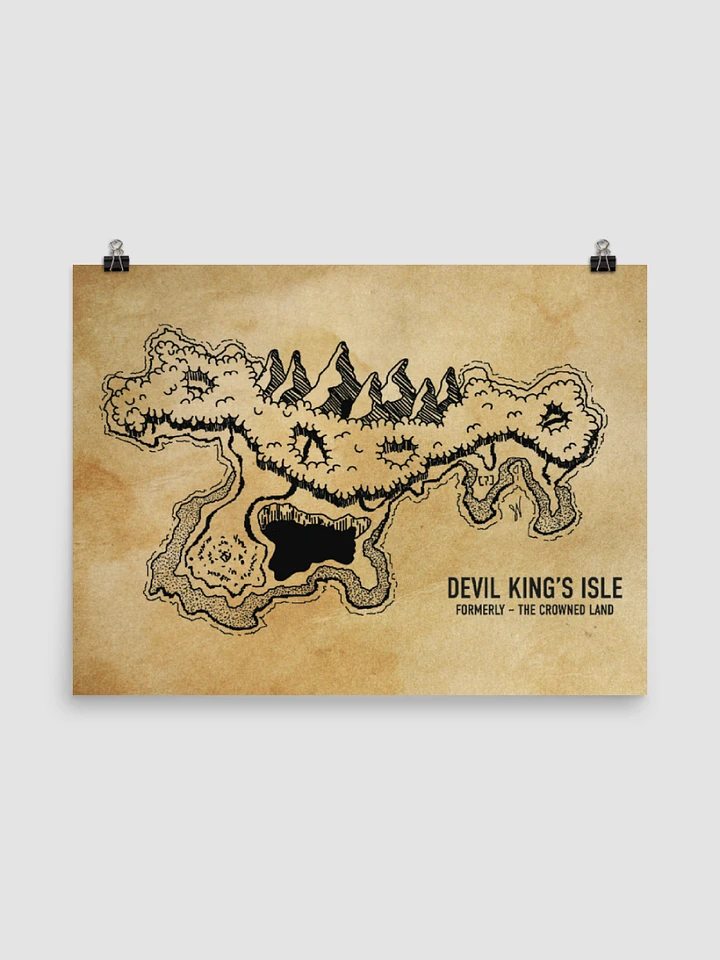Devil King's Isle 18x24in Matte Paper Poster product image (1)