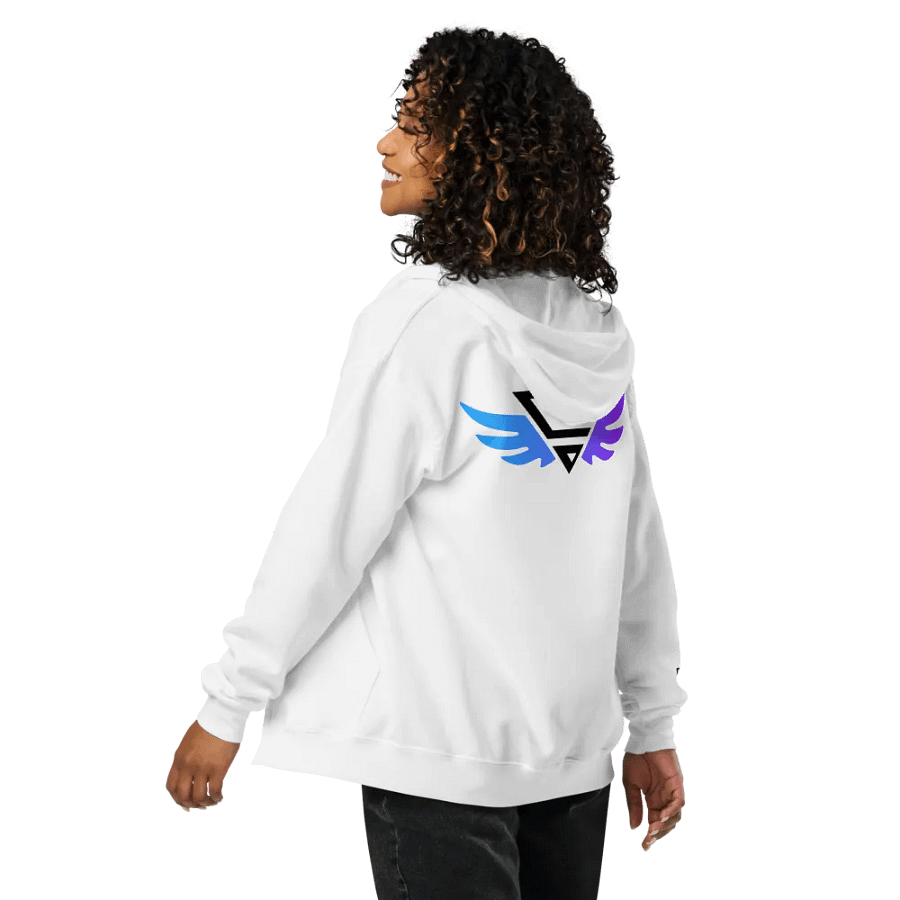 CraytoX Zip-Hoodie - White product image (7)
