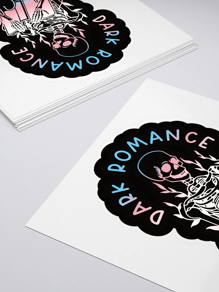 Dark Romance Trans Flag Sticker product image (7)