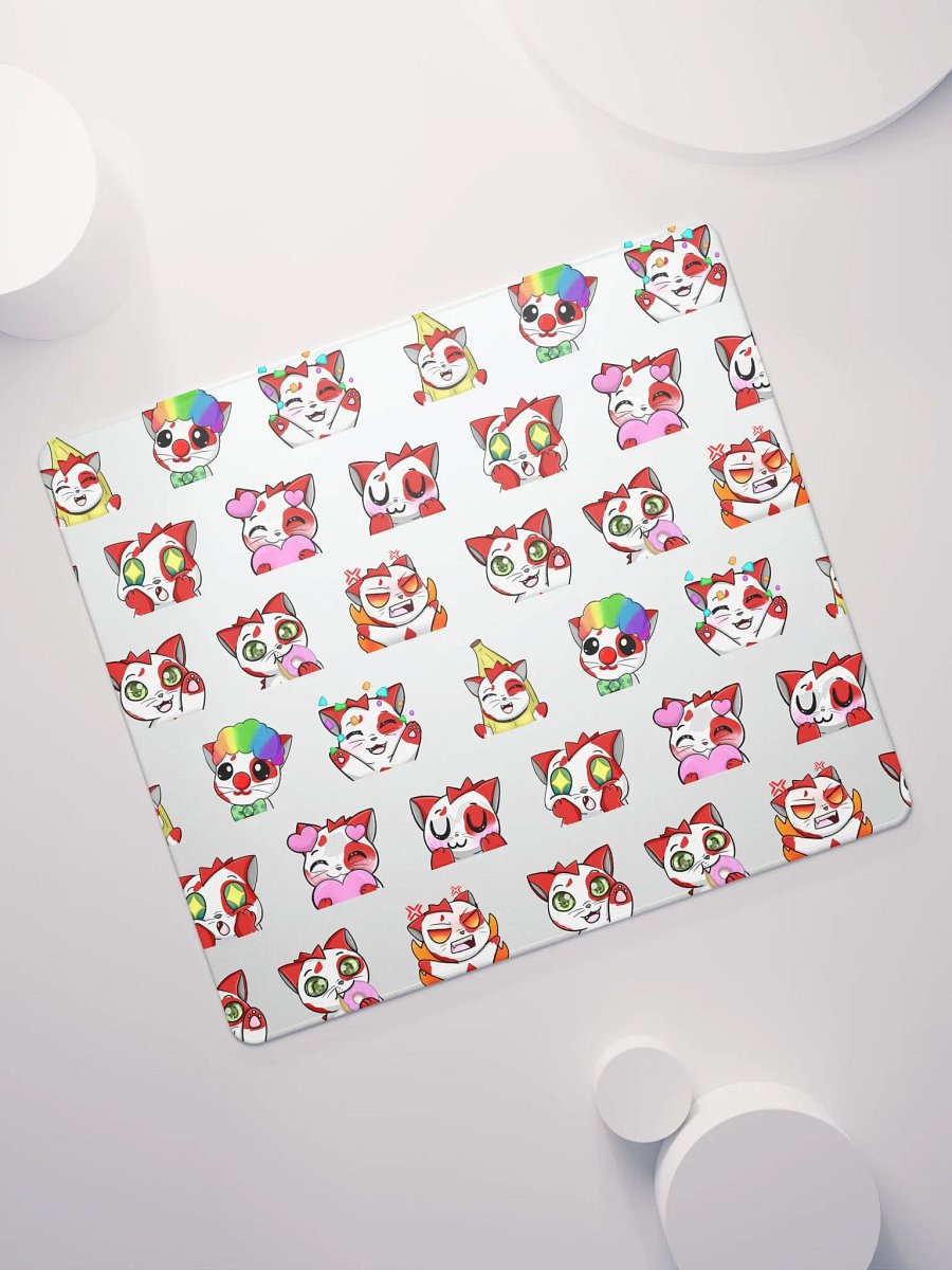 Crimson Pattern Gaming Mouse Pad product image (7)