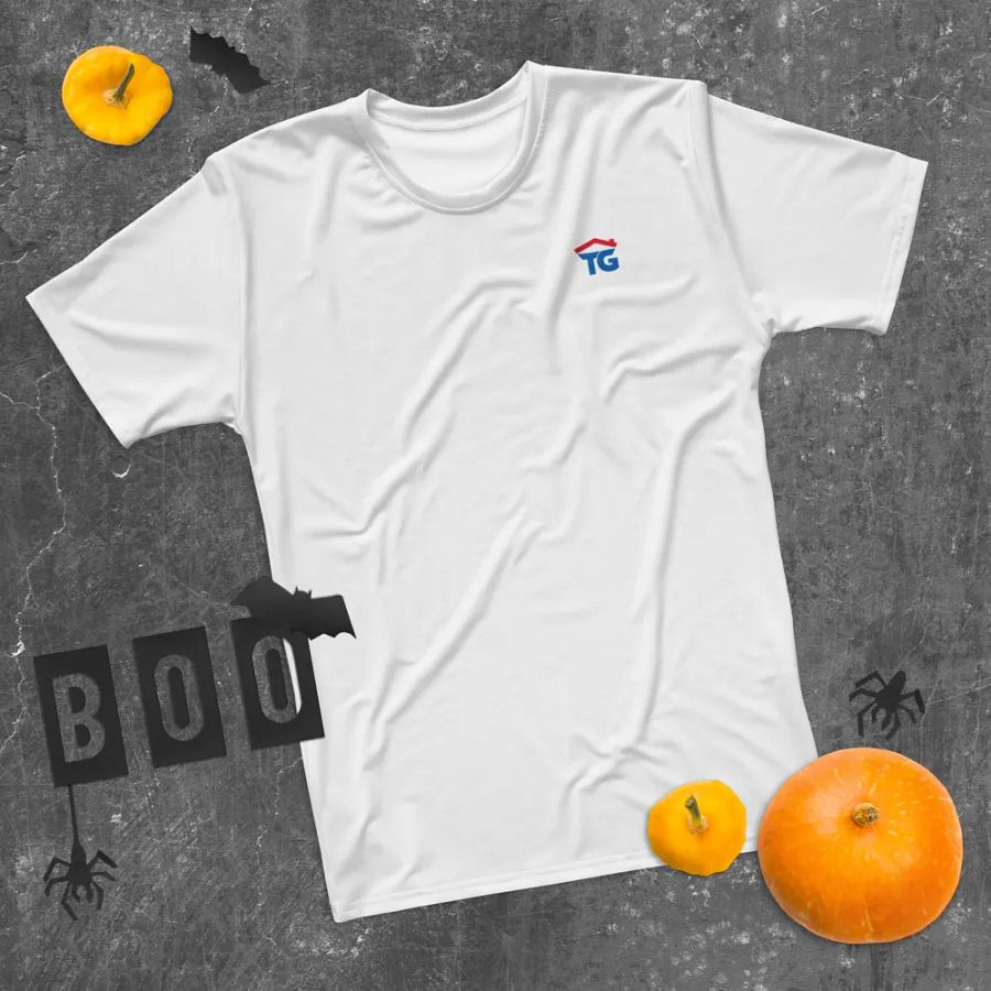Men's TG White Crew Neck T-Shirt product image (11)