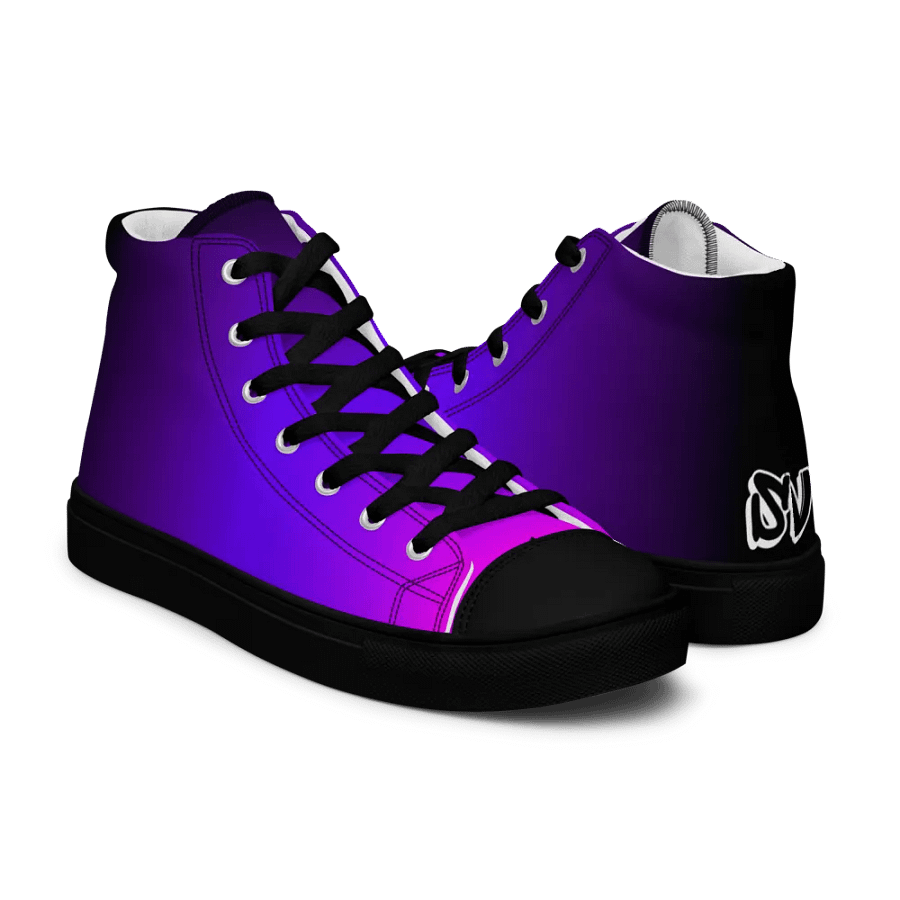 STRAIGHT VIBIN NEON COLOR FADE STYLE MEN'S CANVA SHOES product image (11)