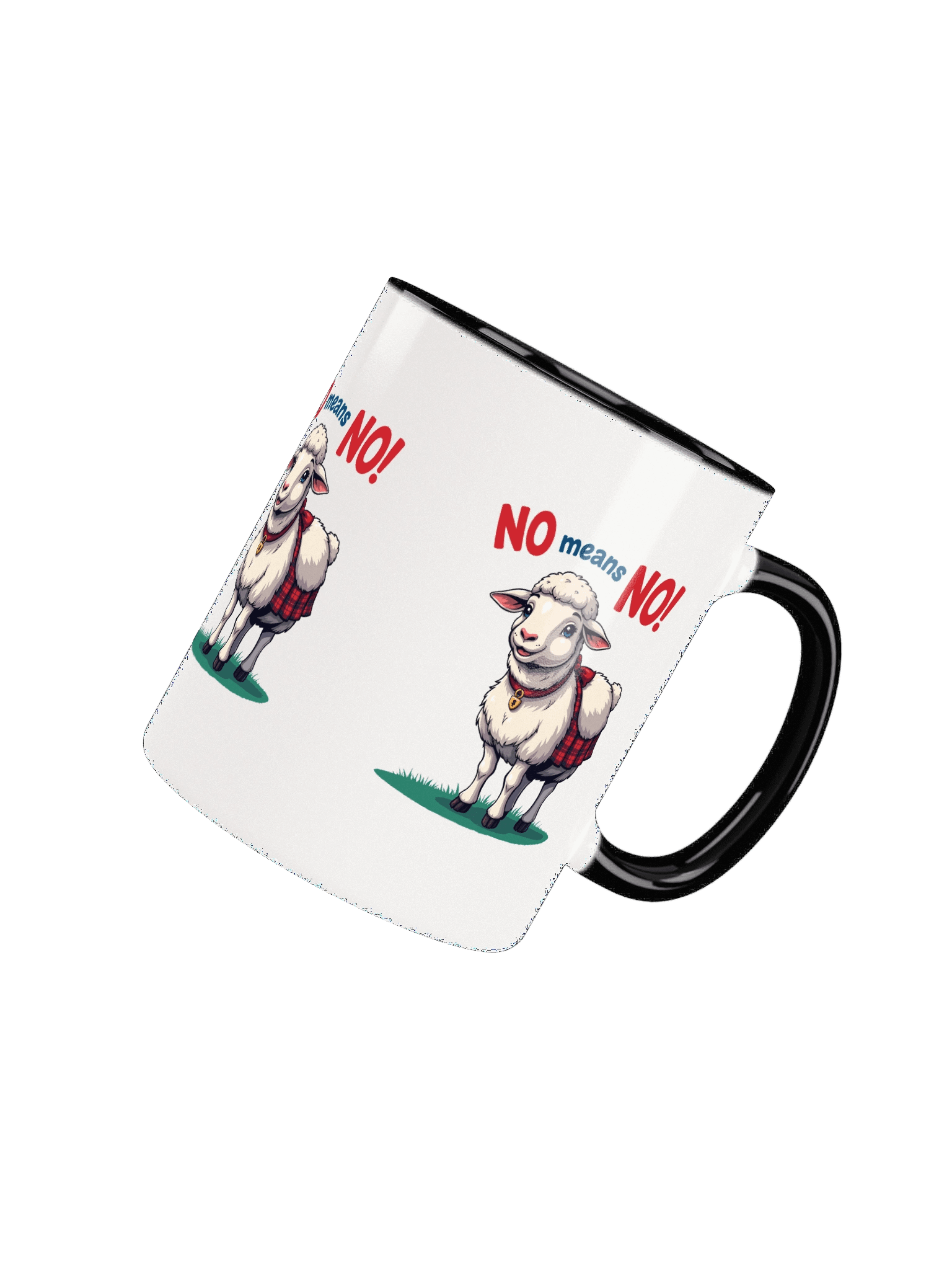Rebellious Sheep Trio Ceramic Mug product image (55)