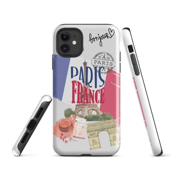 Bonjour Paris iPhone® Tough Case product image (1)