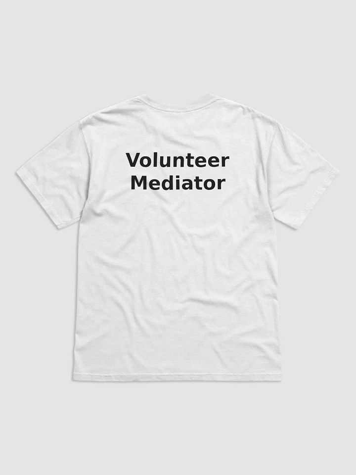 CCR Volunteer Mediator T-Shirt (White) product image (2)
