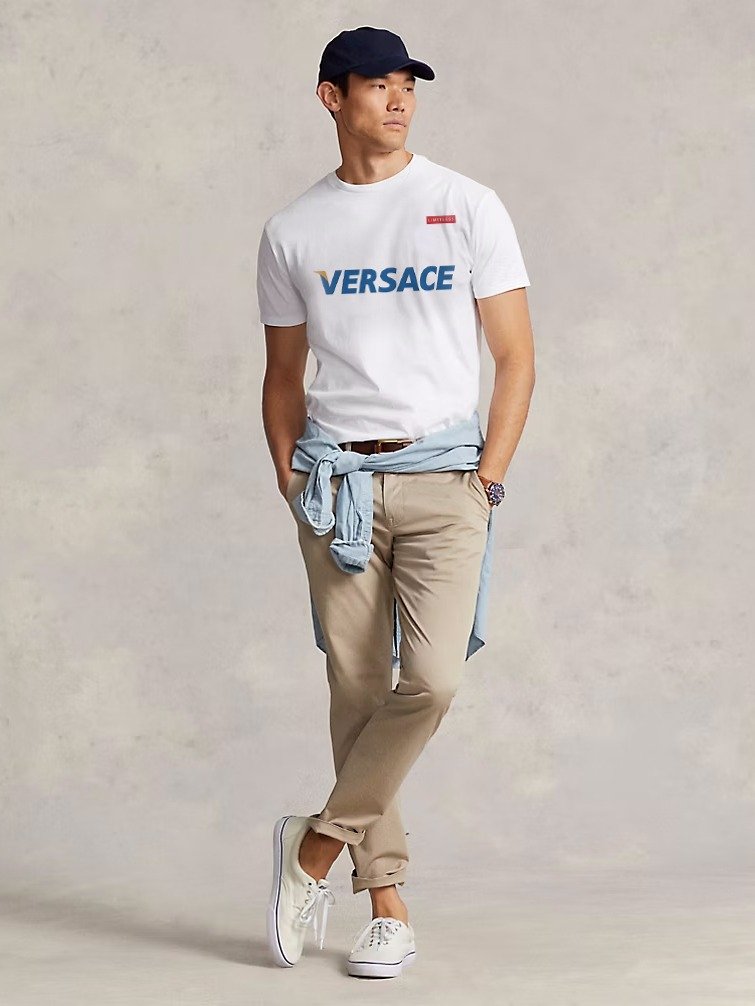 Versace × Visa Parody T-Shirt – Fashion Flex Meets Credit Drip by Limitless Vibe product image (1)