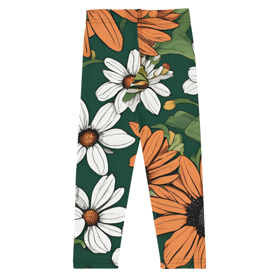 Blossom Burst Kids Leggings product image (7)