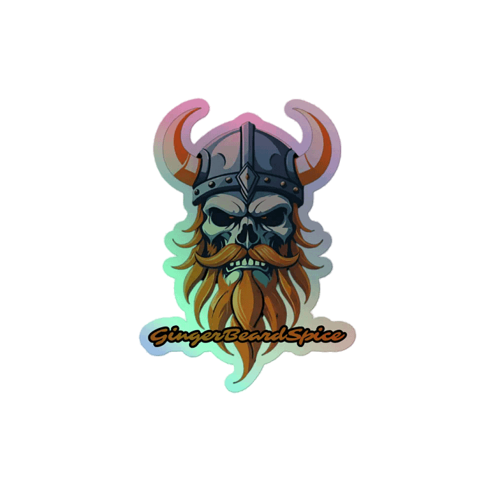 GingerBeard Draugr sticker shiny edition product image (2)