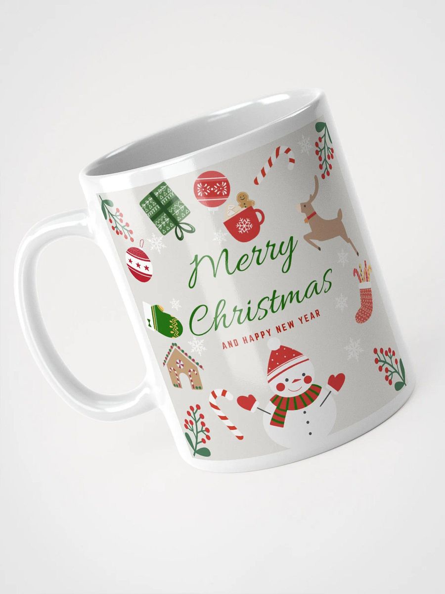 Festive Greetings White Glossy Mug product image (8)