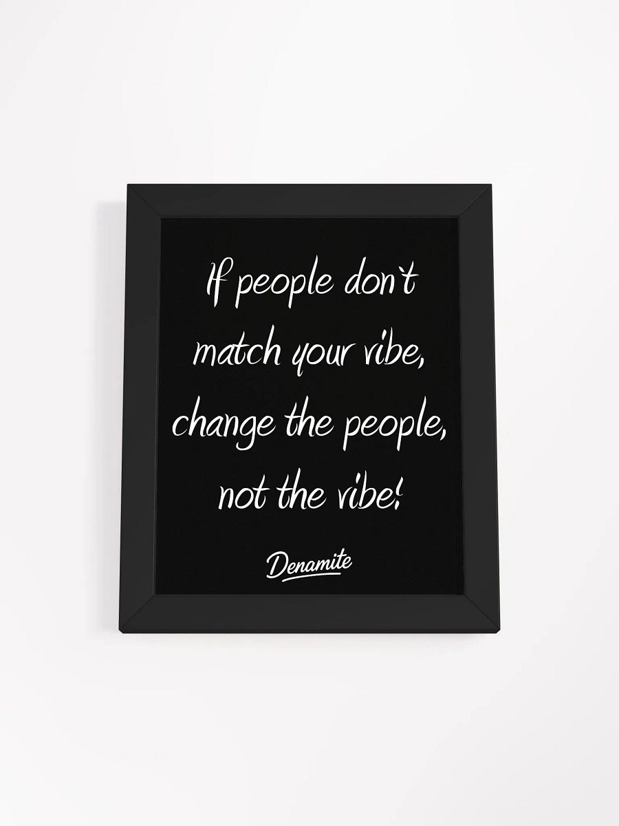 VIBE! - Framed Poster product image (1)
