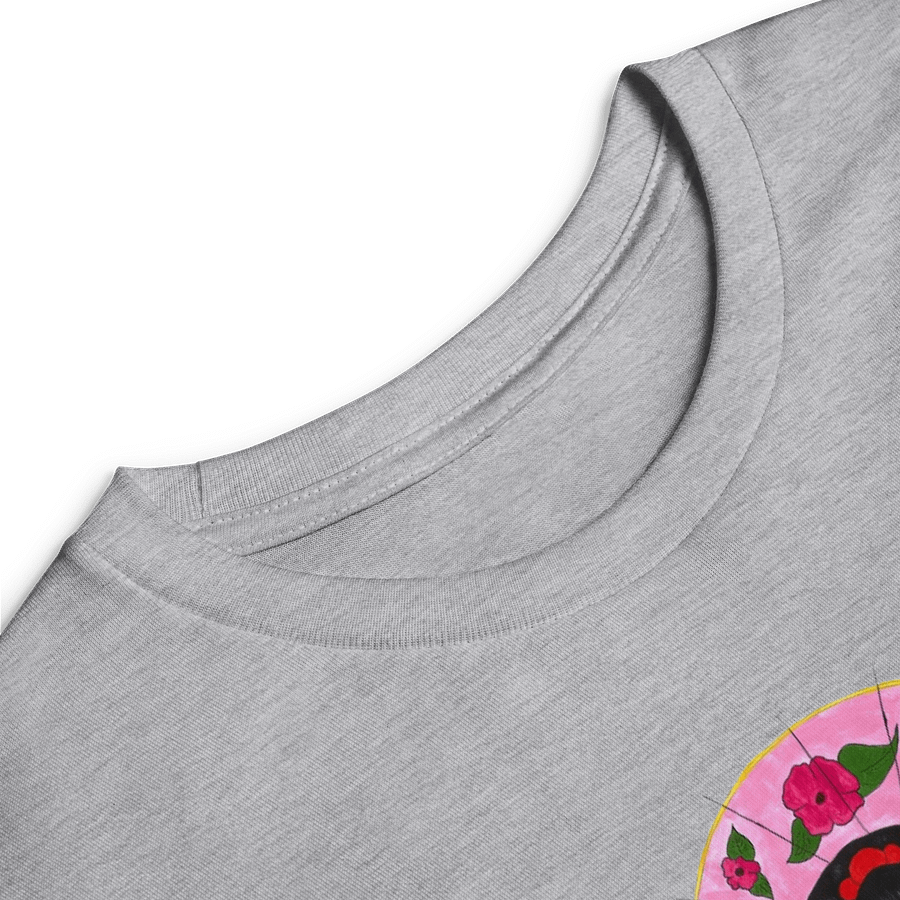 Japanese Geisha (art by Dina R.) akril painting picture - Youth Long Sleeve T-Shirt product image (13)