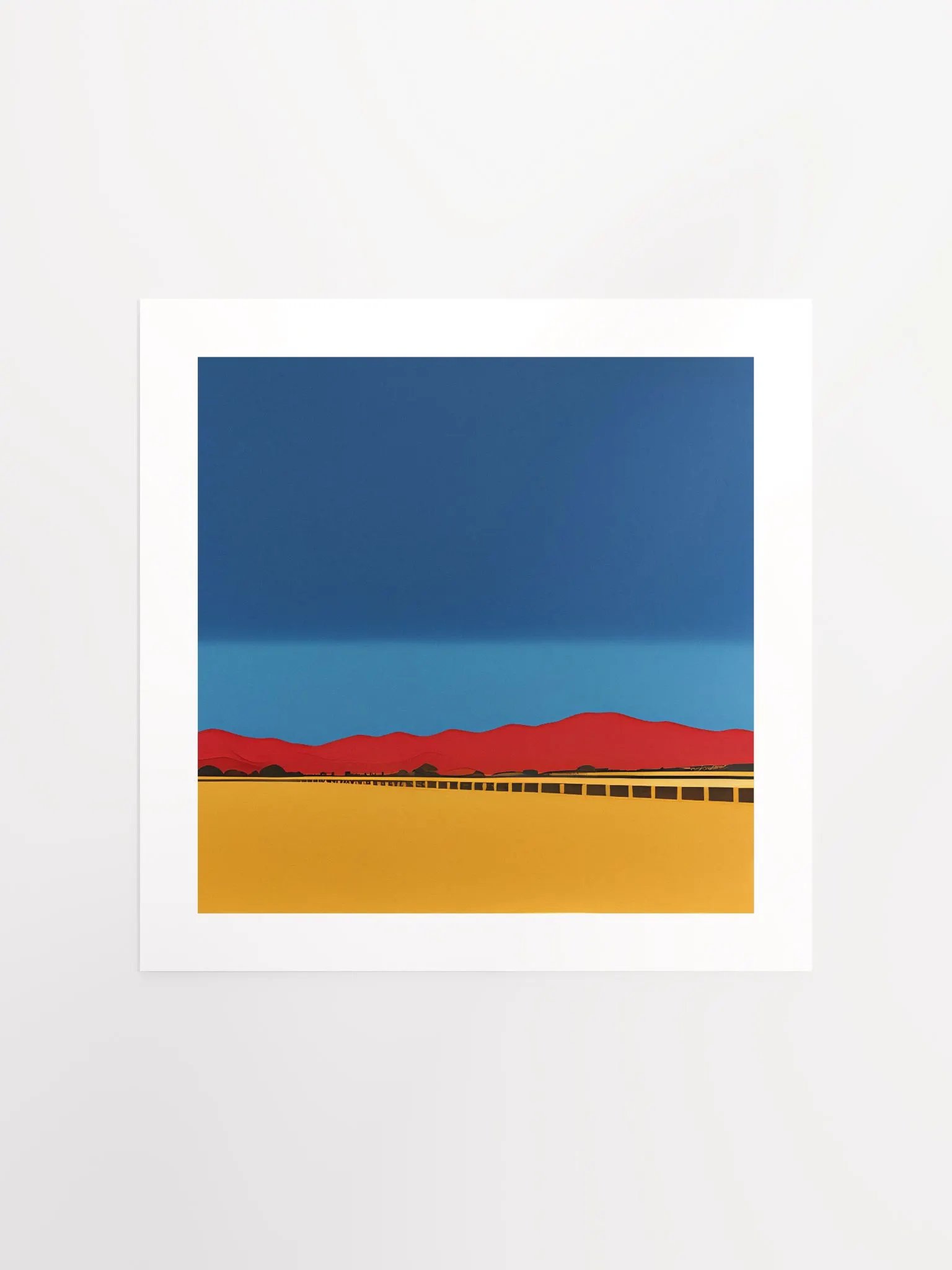 Long Quiet Highway #2 - Print product image (1)