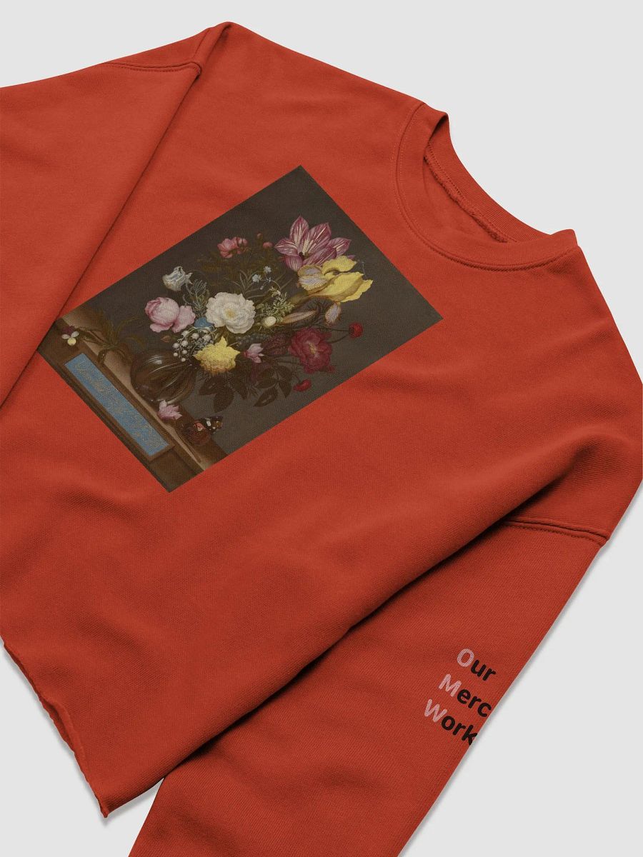 Flowers in a Vase Crop Sweatshirt product image (5)