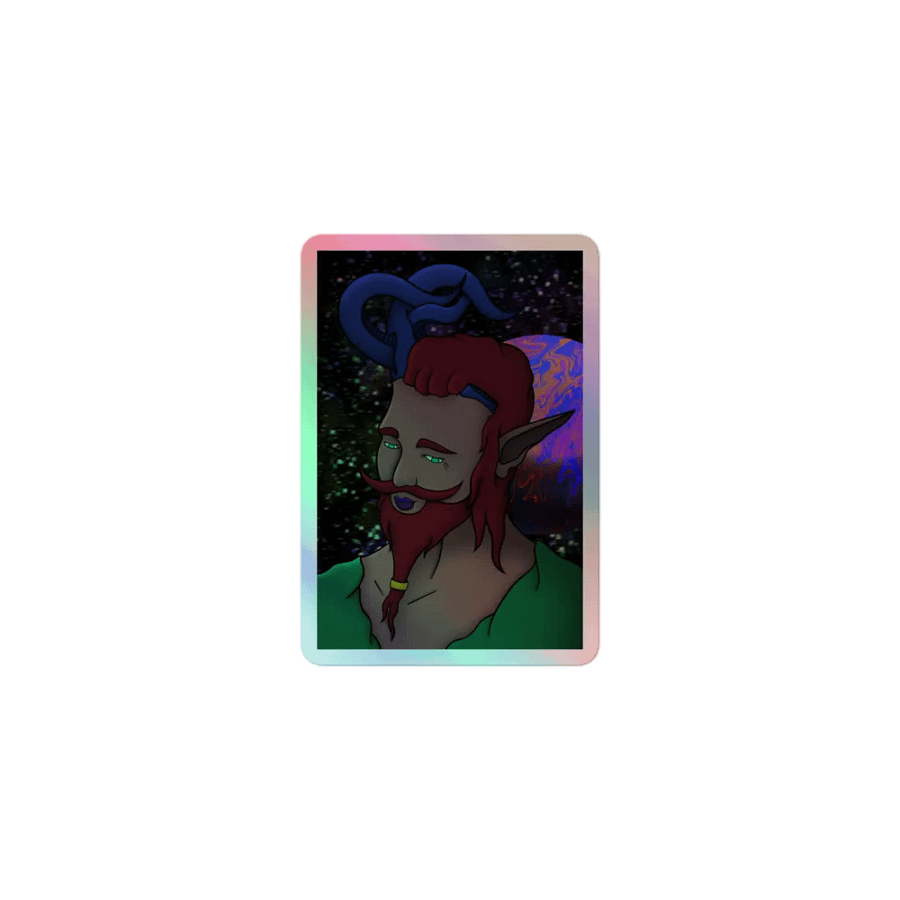 Ren Holographic Sticker product image (1)