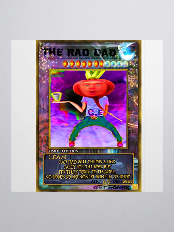 The RAD DAD Sticker product image (1)