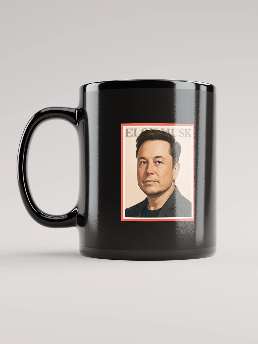 黑色咖啡杯,陶瓷茶杯,男士礼物创意，适用于办公室和家庭的茶杯 product image (12)