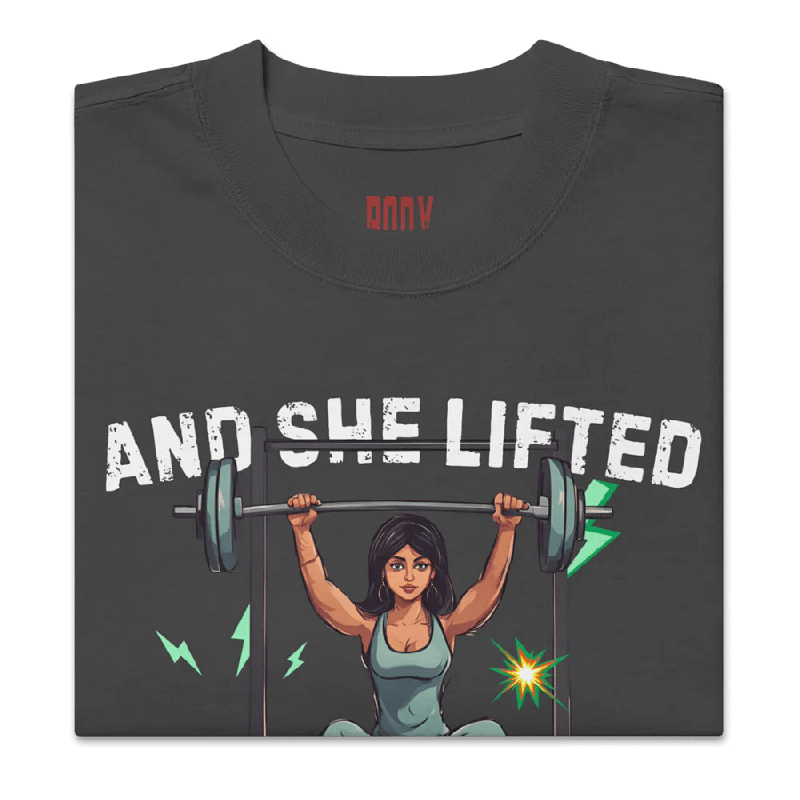 And she lifted heavily ever after t-shirt product image (3)
