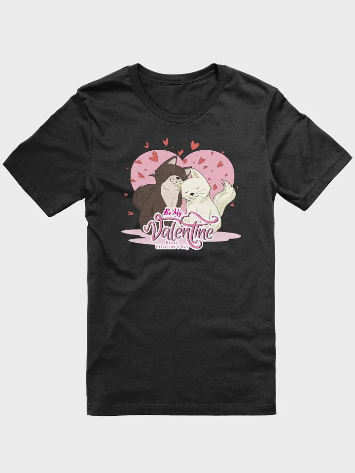 meow cute Cuddly Valentine's Cartoon Cats T-Shirt product image (6)