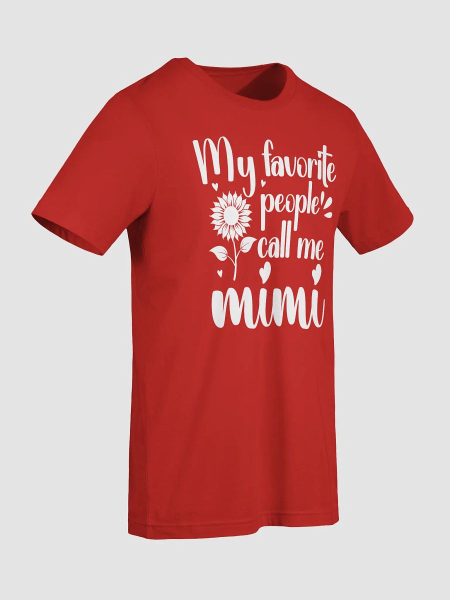 My Favorite People Call Me Mimi, Grandma Bella Canvas T-shirt product image (16)