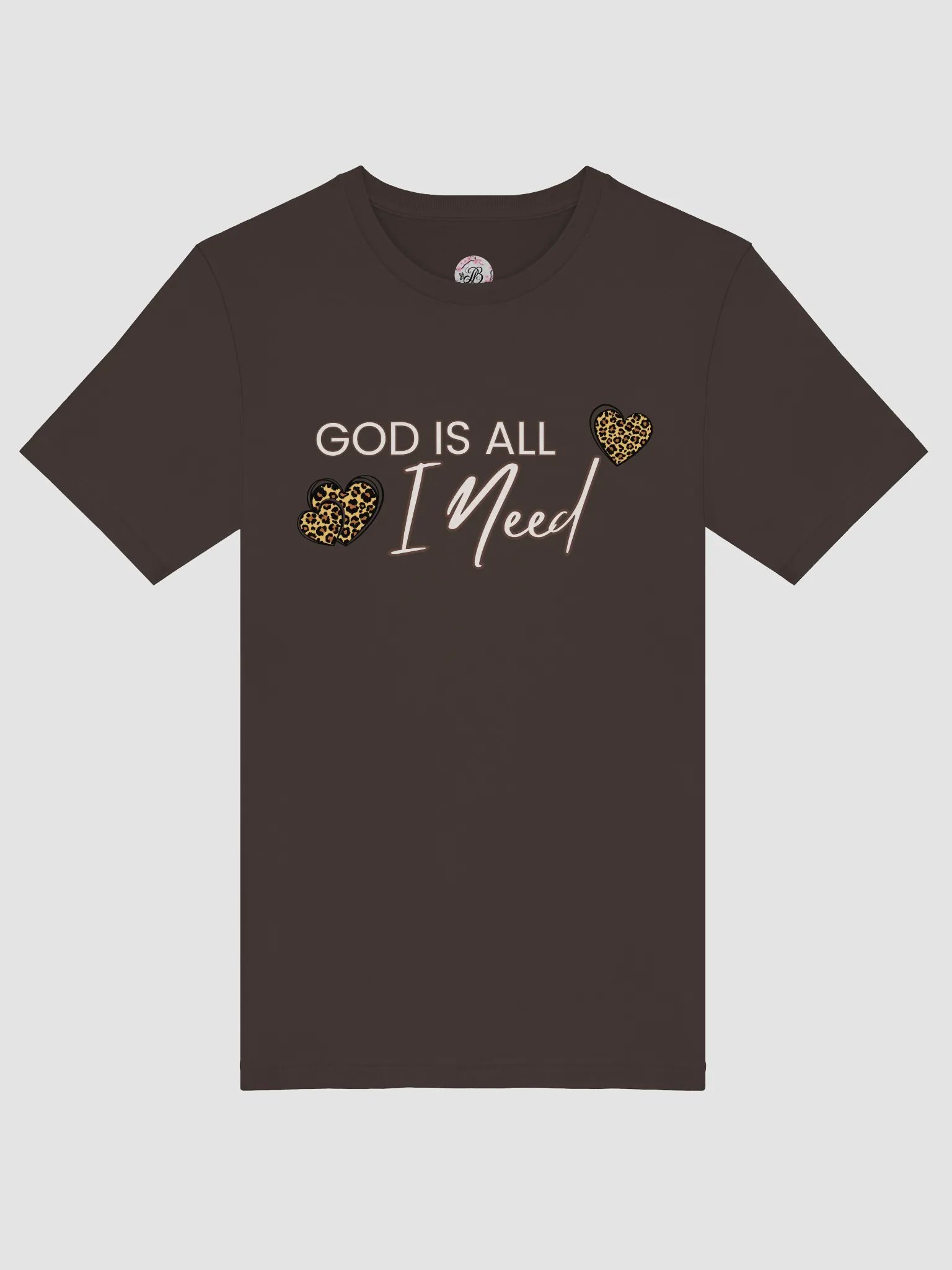 God Is All I Need Leopard T-Shirt product image (5)