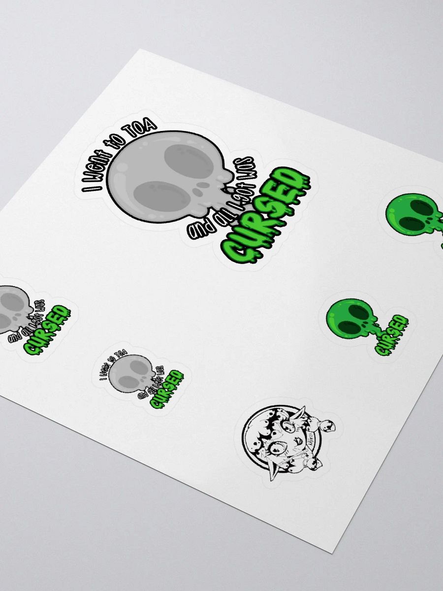 All I Got Was Cursed - Priest - Sticker Sheet product image (3)