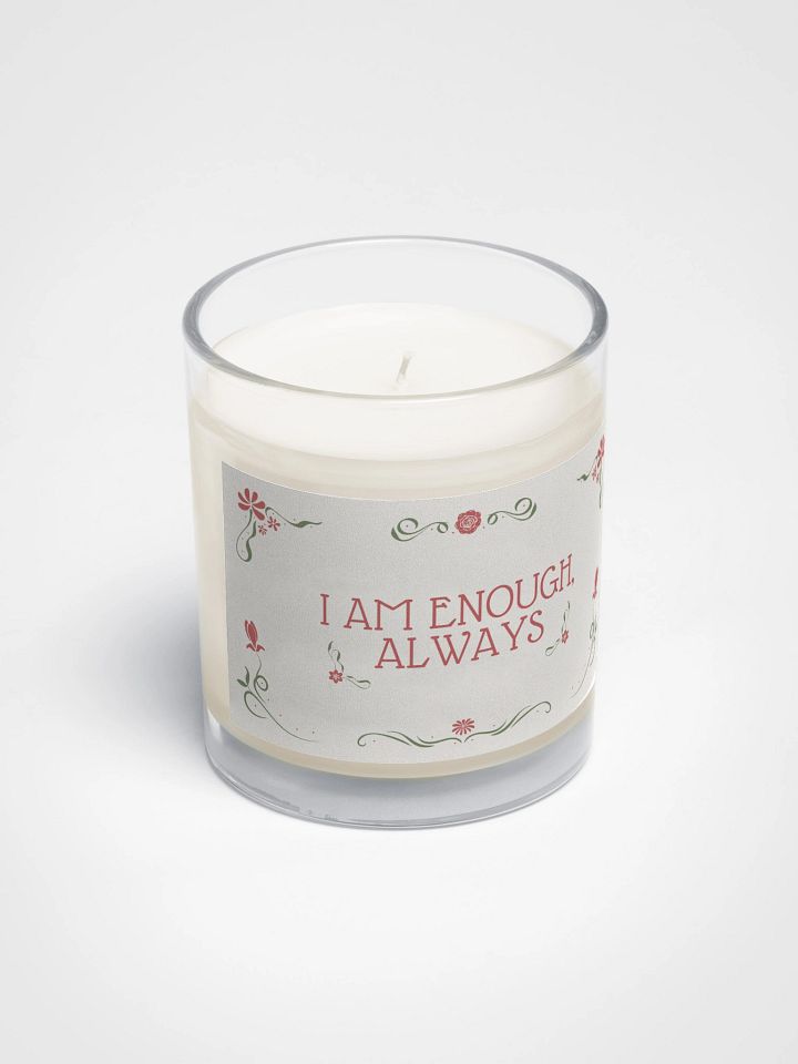 I AM ENOUGH, ALWAYS Soy Wax Candle product image (2)