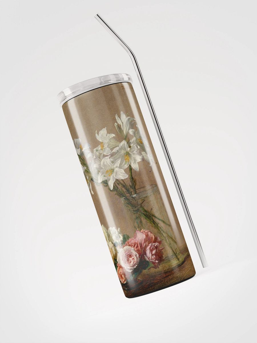 Roses and Lilies (1888) – Floral Wrapped Tumbler product image (3)