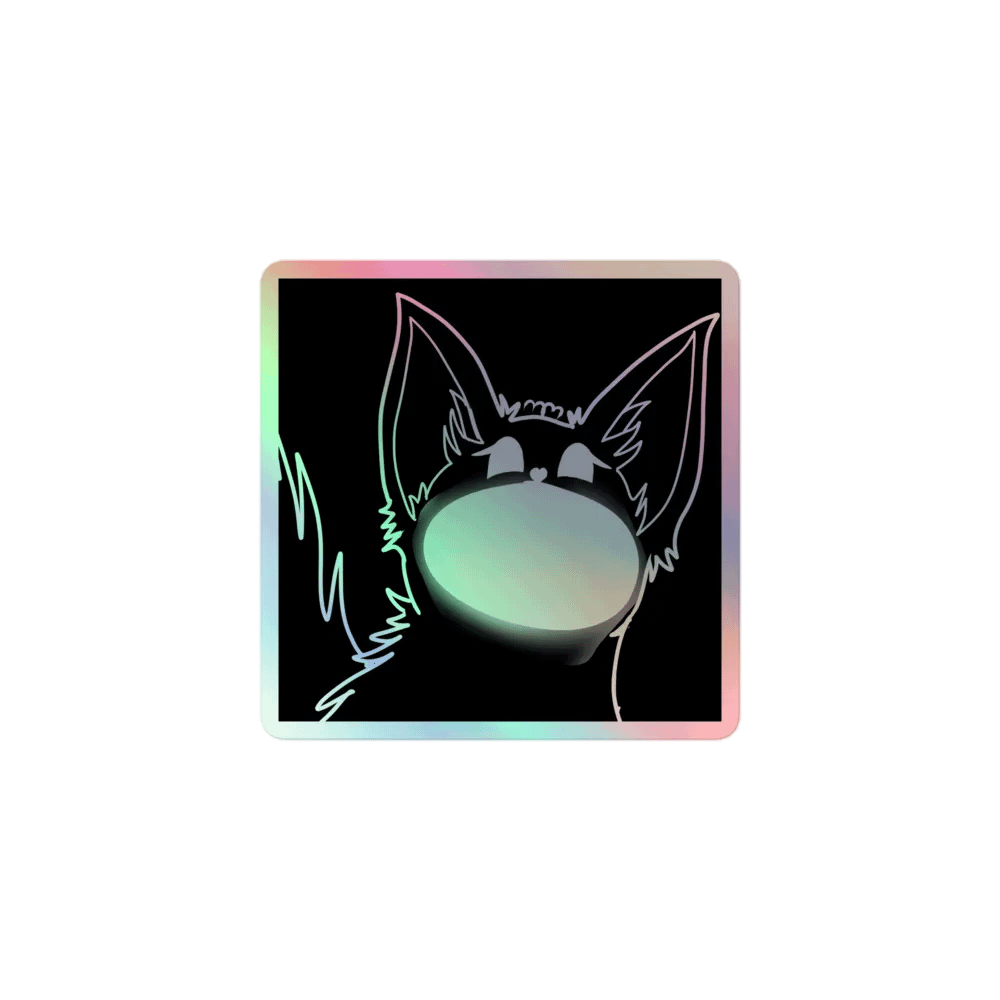 Holographic Pop Fox Sticker Pack product image (1)