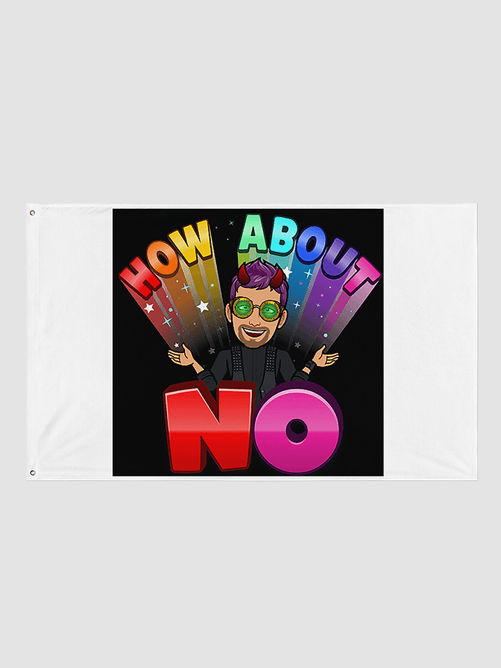 Doghouse How About NO Flag product image (2)
