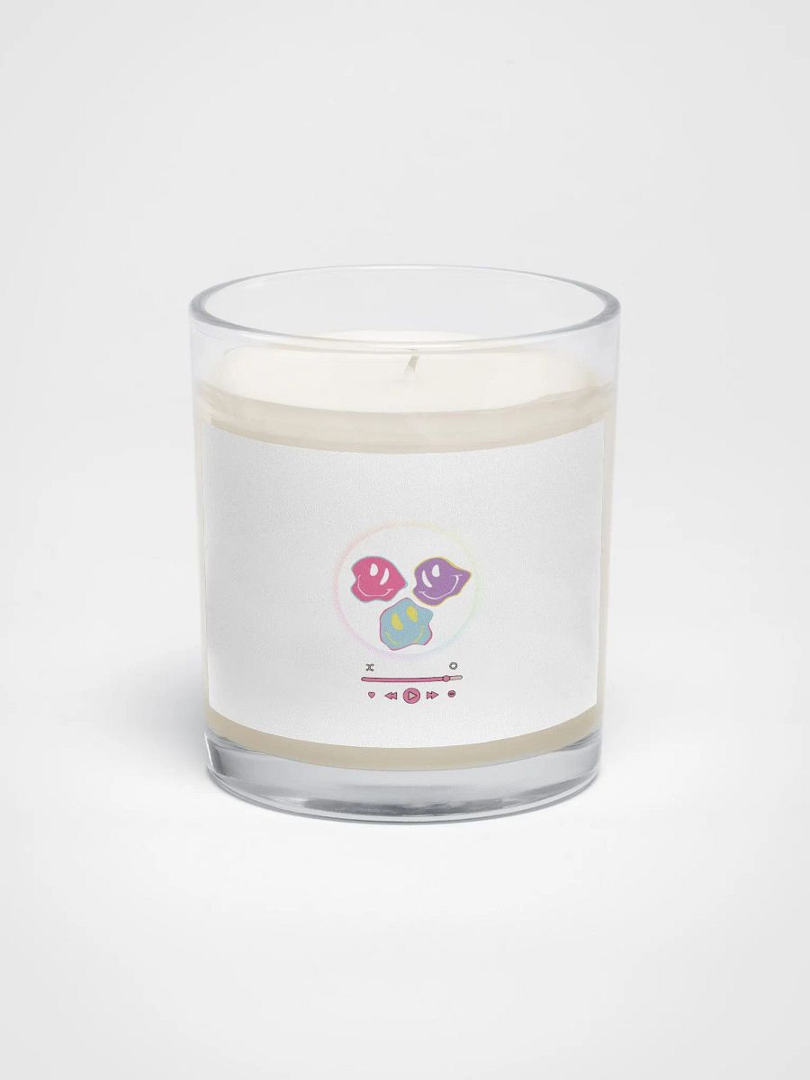 Sensory Serenity: Pastel Smiley Soy Candle product image (1)